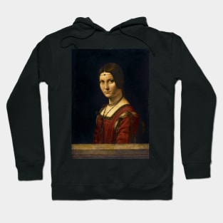 La belle ferronnière by Leonardo da Vinci Hoodie